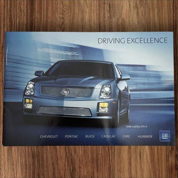 Original 2006‎ GM Sales Brochure Cadillac Pontiac Chevy GMC Hummer Saab Catalog - Picture 1 of 6